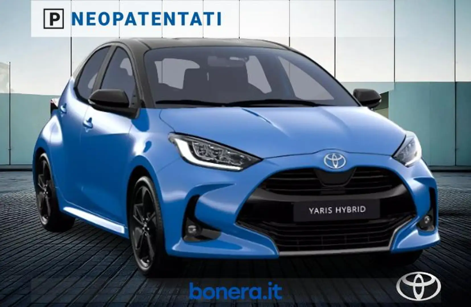 Toyota Yaris 1.5h 130 Lounge Blu/Azzurro - 2