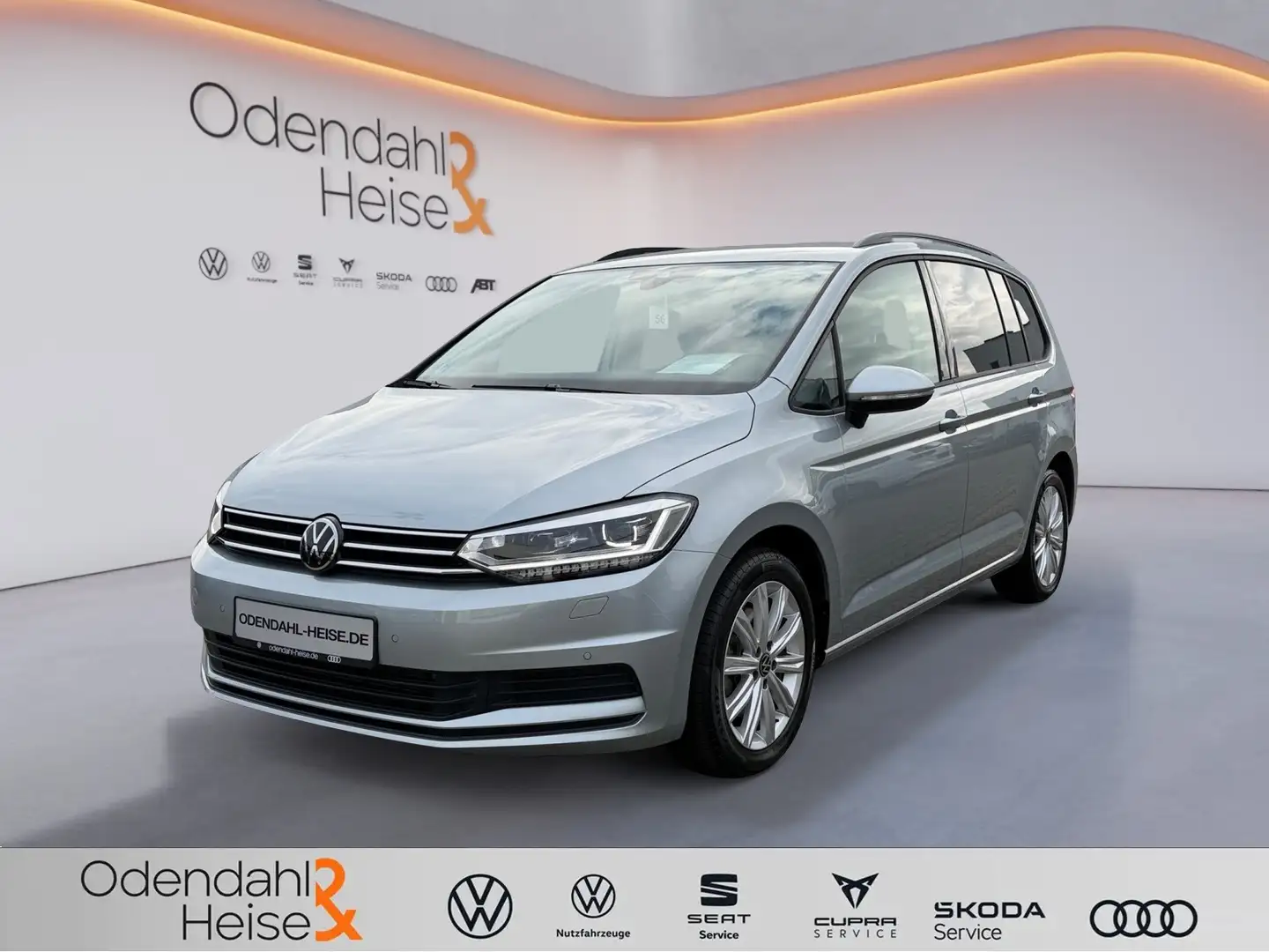 Volkswagen Touran Comfortline 1.5 TSI DSG ACC / NAVI / RFK / Silber - 1