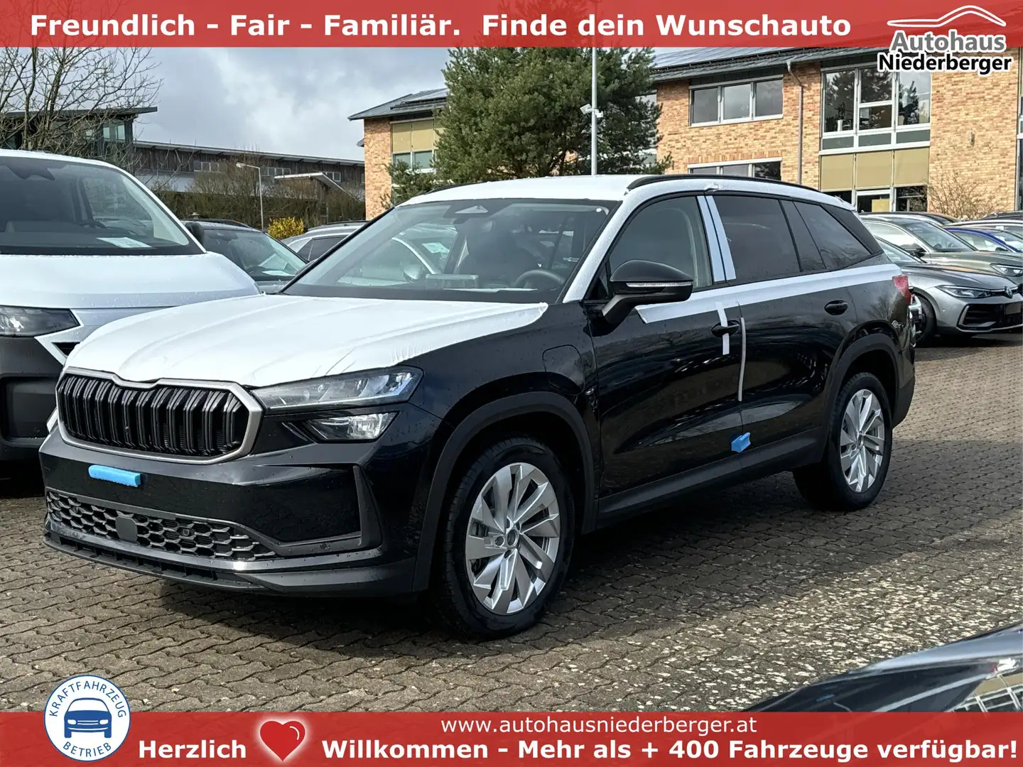 Skoda Kodiaq Selection AHK+NAVI+LED+KAMERA+EL. HECKKL.+PDC 1... Schwarz - 1