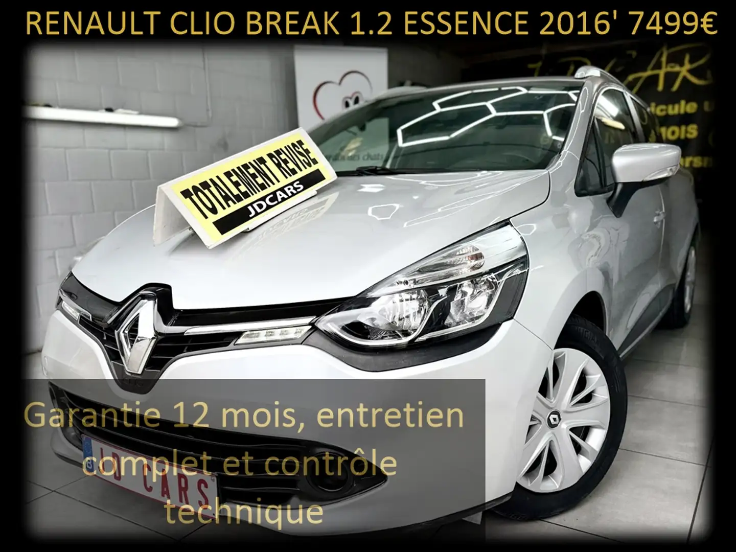 Renault Clio BREAK 1.2 ESSENCE ‼️GARANTIE 1A N CTOK‼️ Grau - 1
