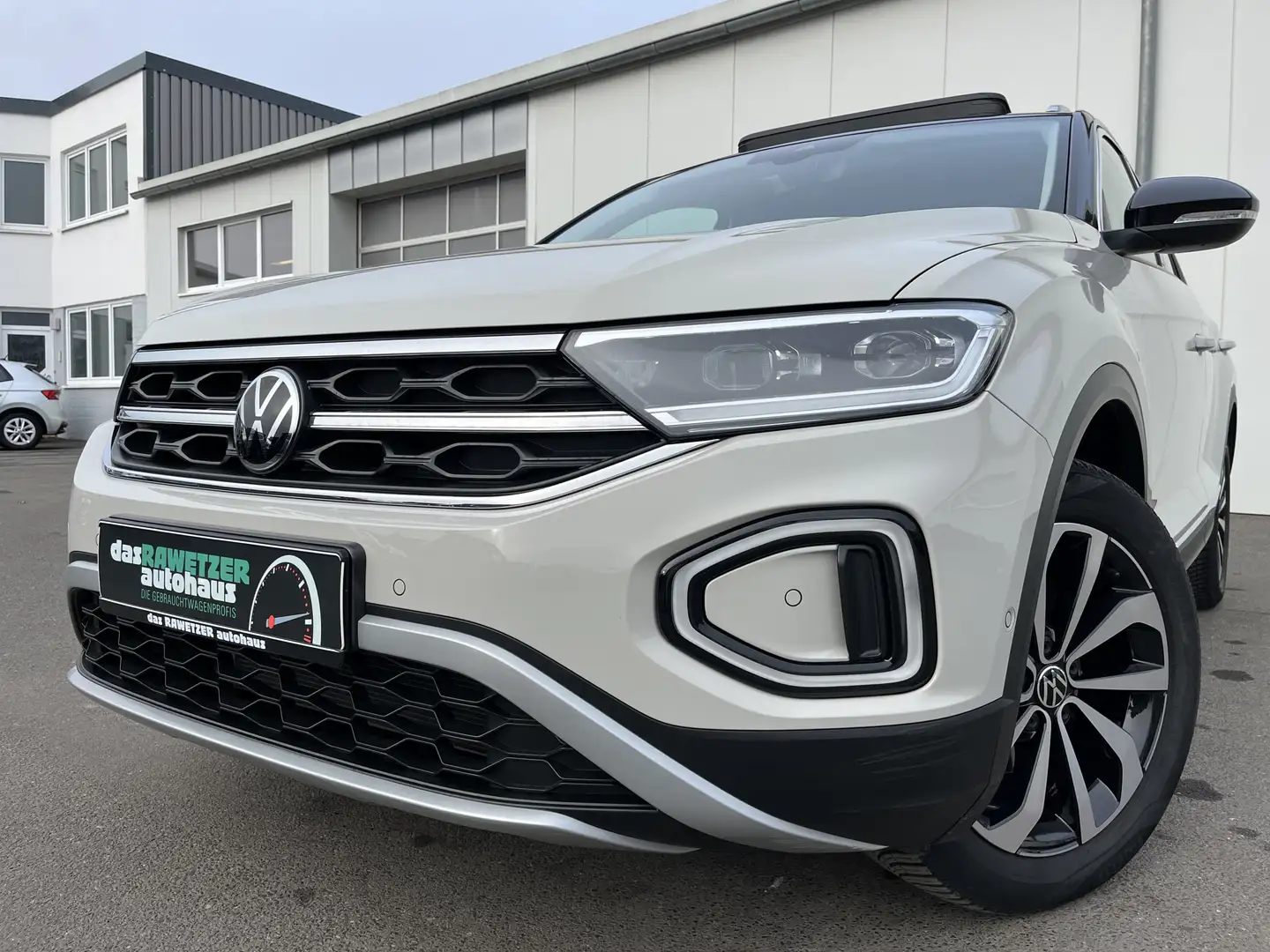 Volkswagen T-Roc 1.5 TSI DSG Style 188€ m. 20% Anzahlung AHK STHZ Gris - 1
