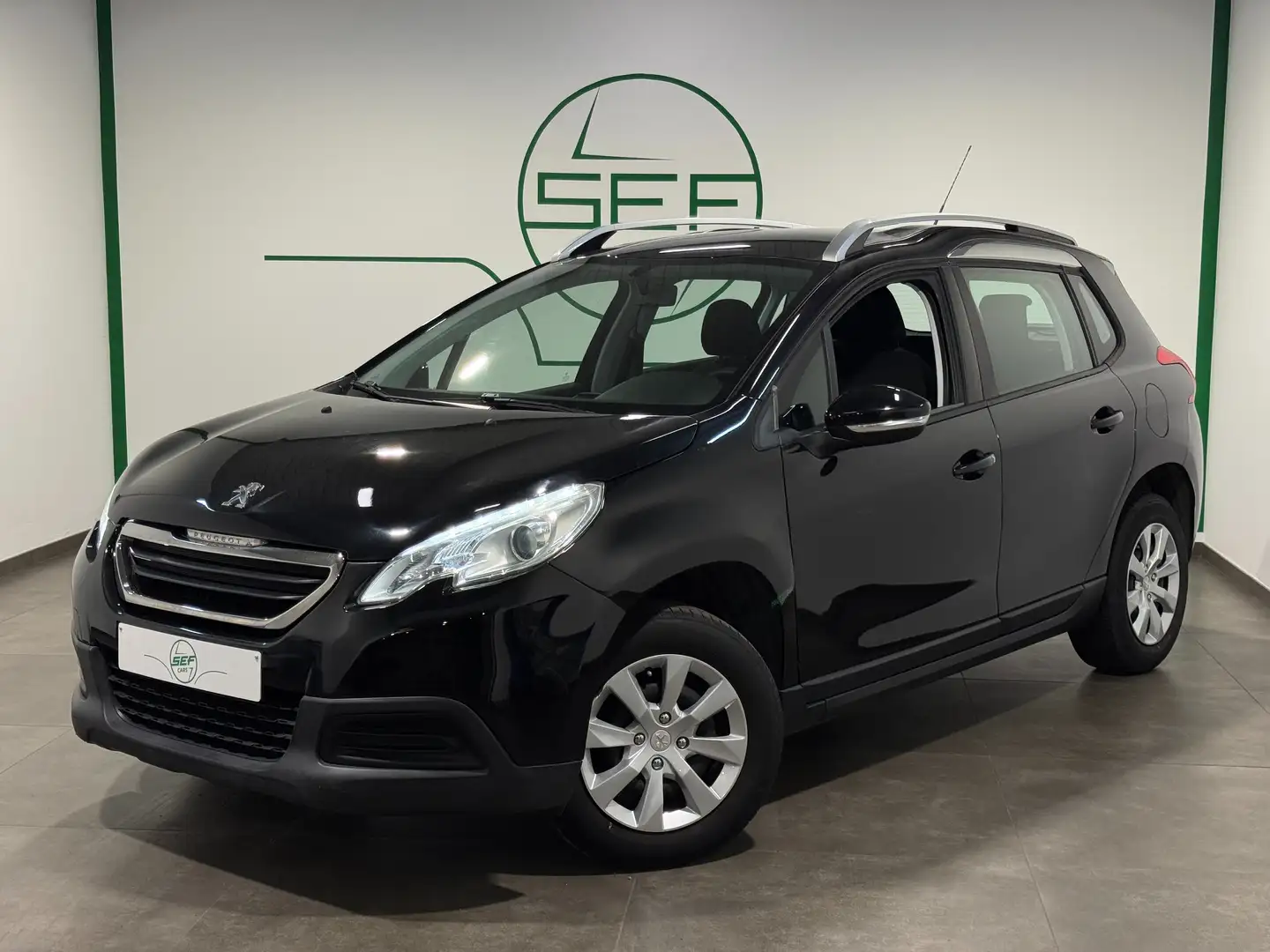 Peugeot 2008 * 1.2i PureTech * A/C * Dégâts Carrosserie * Zwart - 1