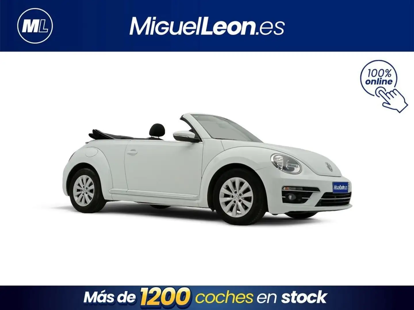 Volkswagen Beetle Cabrio 1.2 TSI Beetlemanía 77kW Blanc - 2