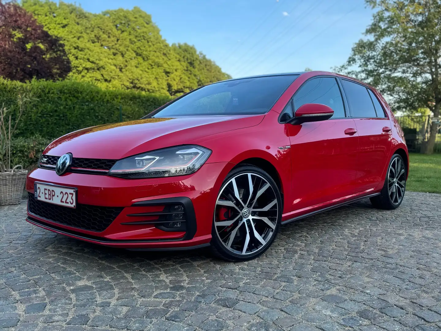 Volkswagen Golf GTI 230PK | Pano | Standkachel | ACC | Uitlaat systeem Rood - 1