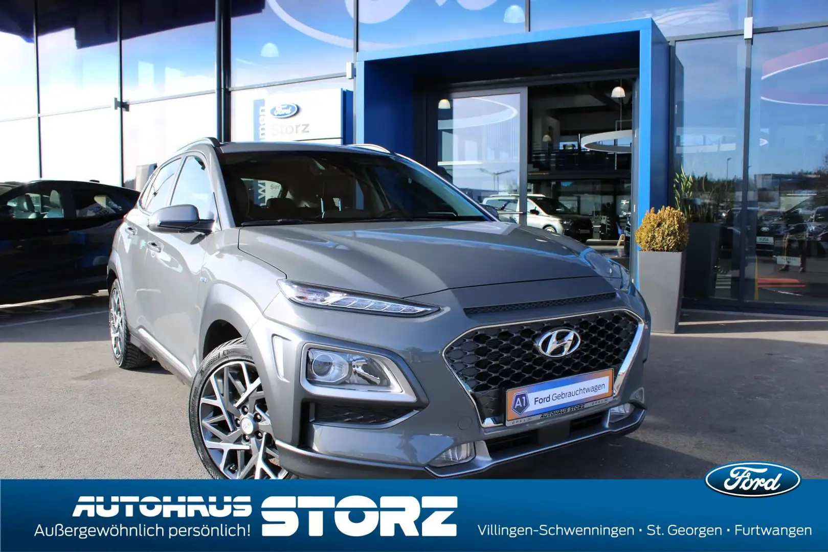 Hyundai KONA Style Hybrid AUTOMATIK|NAVIGATIONS PAKET|TECHNIK P Grau - 1