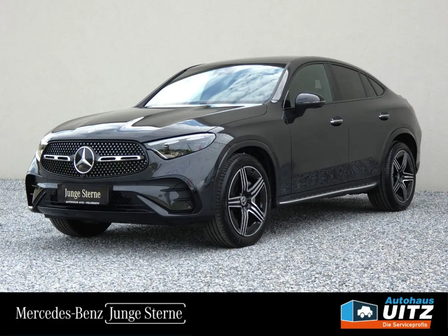 Mercedes-Benz GLC 200 d 4M Coupé AMG +AHK+DigiLight+360°+KeyGo+ Grau - 1