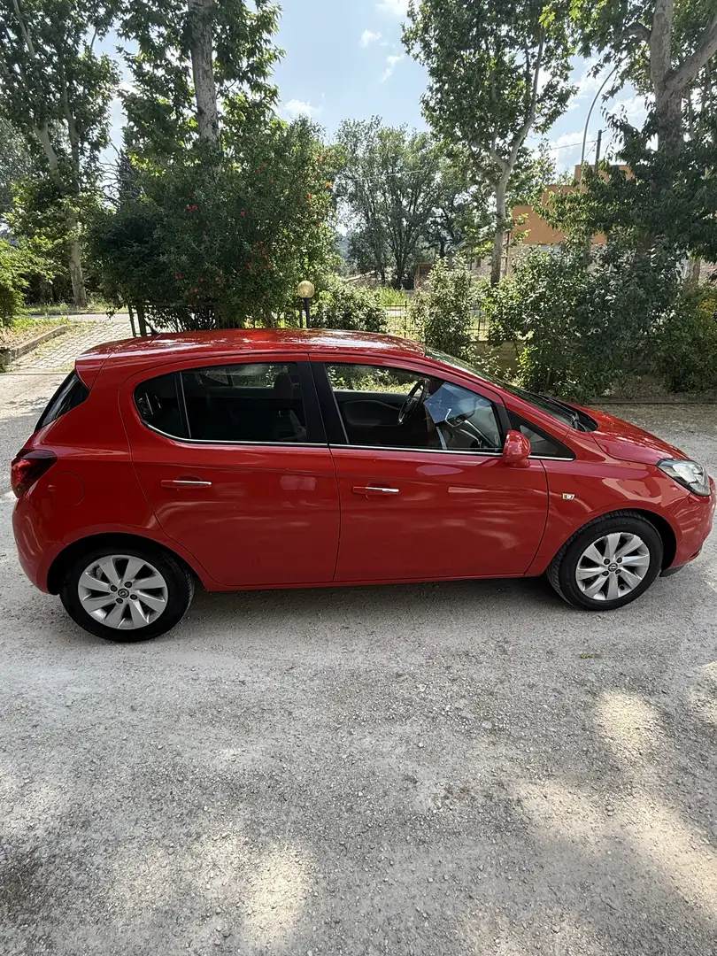 Opel Corsa-e opel corsa b-color Czerwony - 2