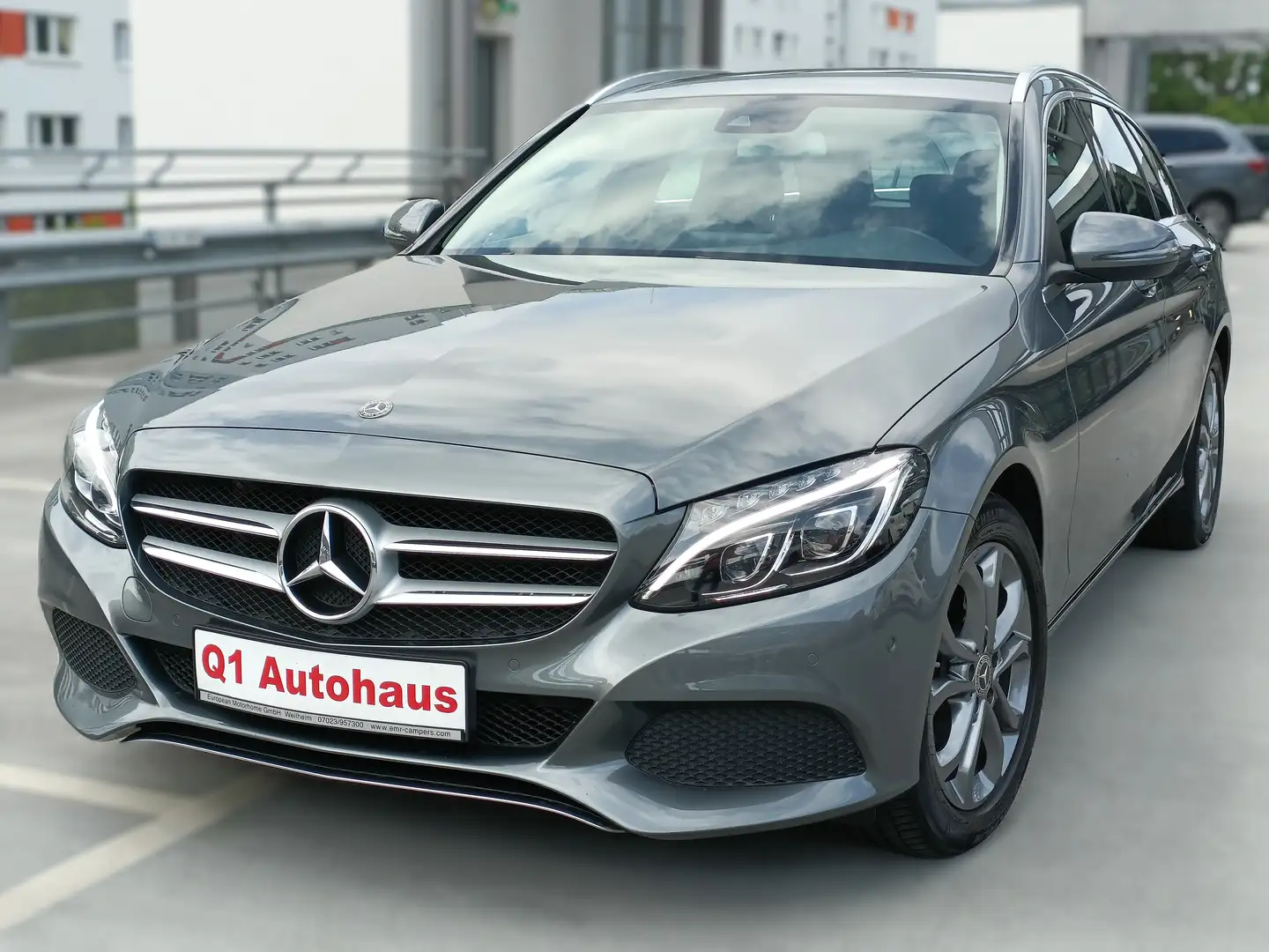 Mercedes-Benz C 200 C 200 T 9G-TRONIC LED+/AMBIENTE/TOTW/E-HECKKLAPPE Grau - 1