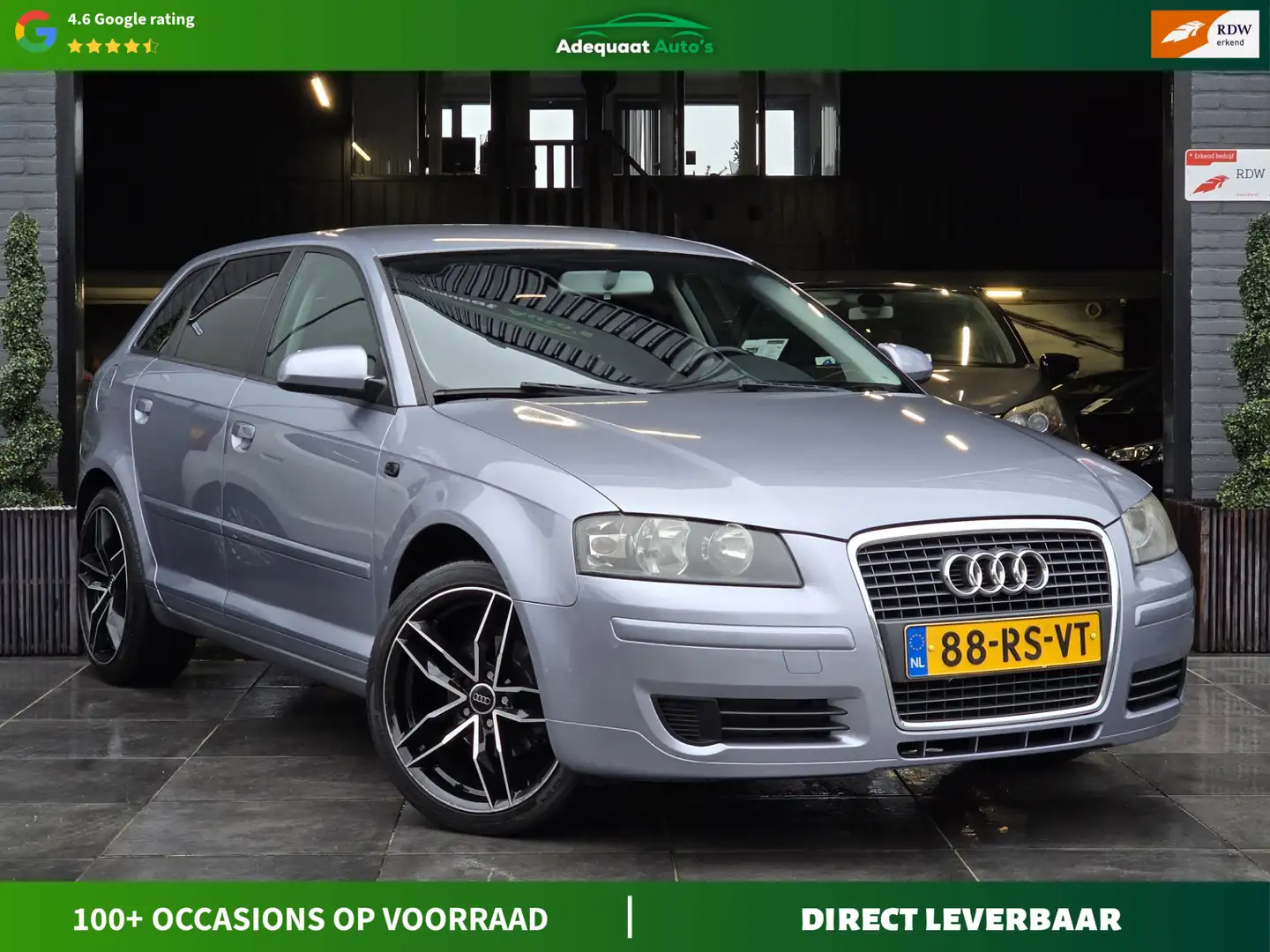Audi A3 Sportback 1.6 FSI Airco|Cruise control|5 deuren|NA Grau - 1