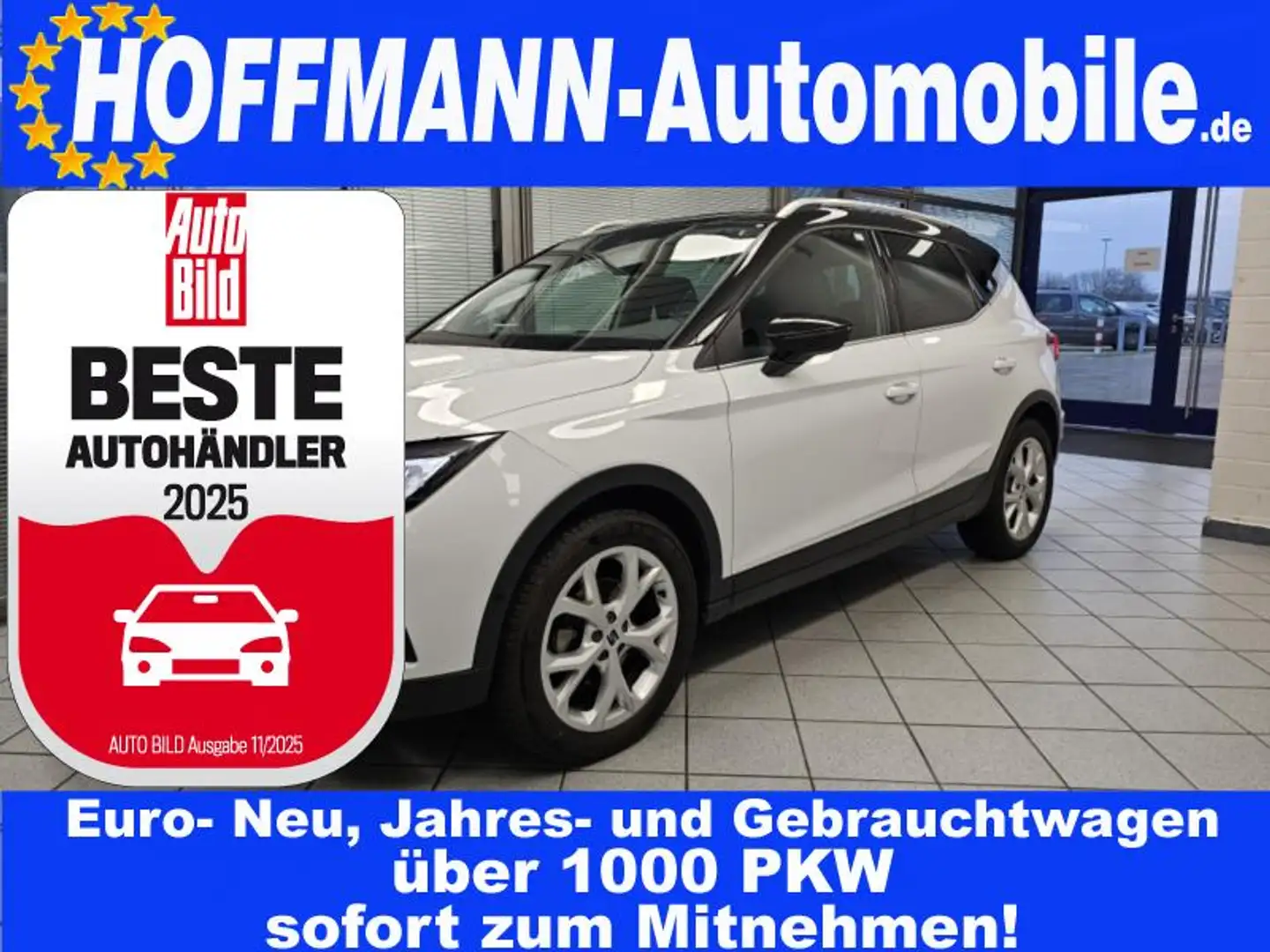 SEAT Arona FR Allwetterreifen,App-Connect,Kamera,LED Weiß - 1