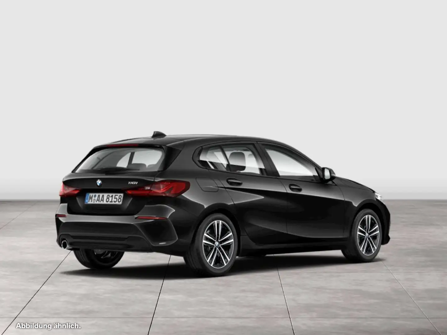 BMW 118 i Advantage NAVI+LED+HIFI+PC+DAB+KLIMA Schwarz - 2