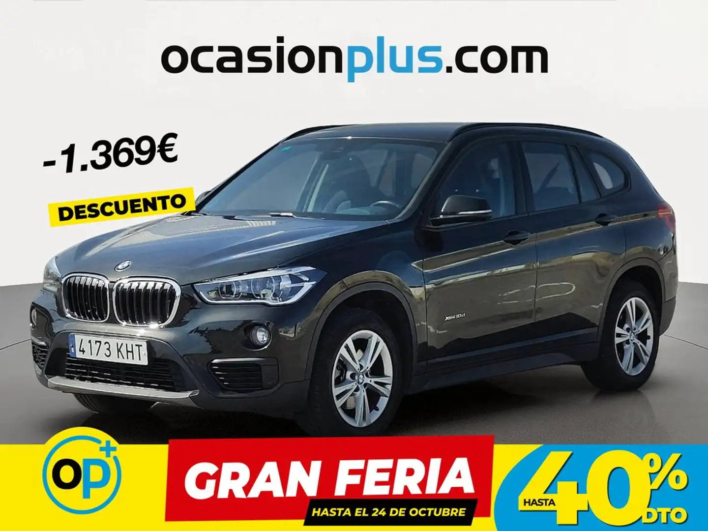 BMW X1 xDrive 18dA Negro - 1