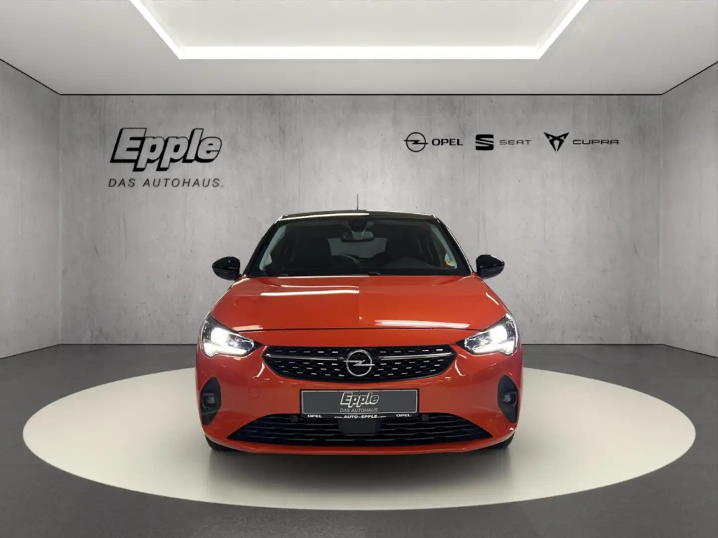 Opel Corsa-e Elegance Elektro digitales Cockpit LED Kurvenlicht Portocaliu - 2