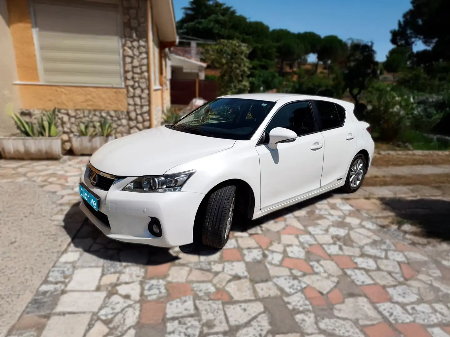 Lexus CT 200h Hybrid Drive Tecno+Navi Blanco - 2