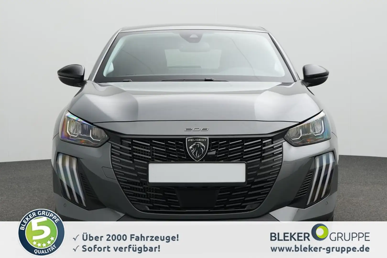 Peugeot 208 ALLURE PureTech 100 Gris - 1
