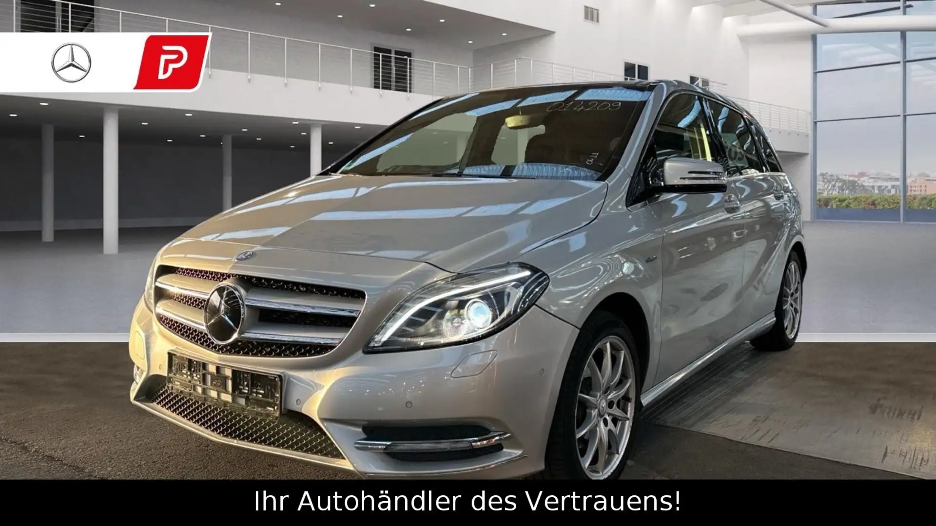 Mercedes-Benz B 200 CDI*PANO*Xenon*PDC*LEDER Silber - 2