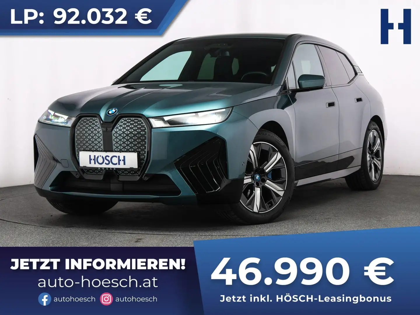 BMW iX xDrive40 SPORT 21er HARMAN ASSISTANT PROF Albastru - 1