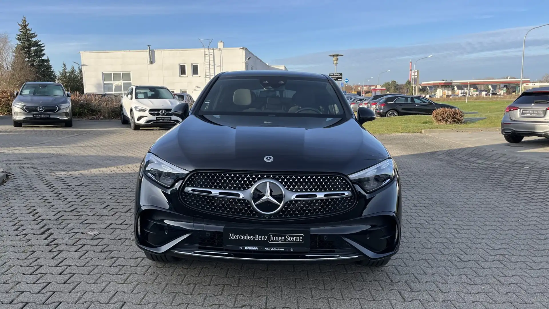 Mercedes-Benz GLC 450 GLC 450 d 4M Coupé AMG+Prem-Plus+Technik+AHK+HUD Schwarz - 2