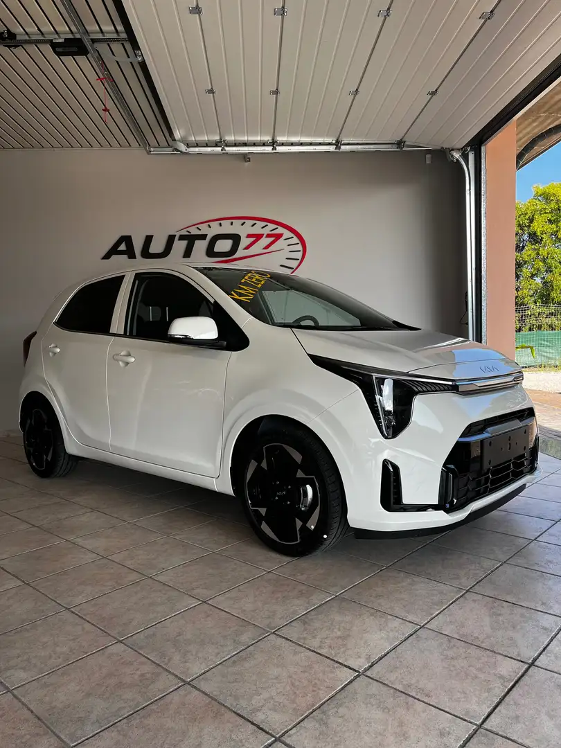 Kia Picanto 1.0 mpi Gpl Launch Edition Km0-Garanzia 7 anni Bianco - 1