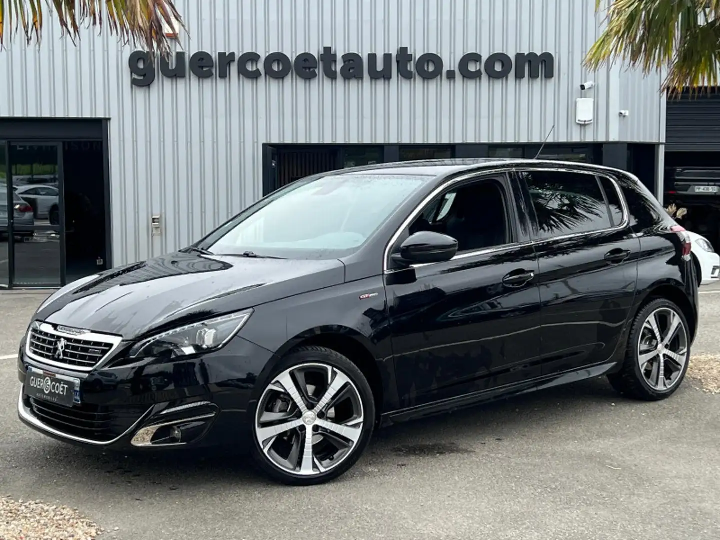 Peugeot 308 1.6 BLUEHDI 120CH GT LINE S\u0026S 5P Noir - 1