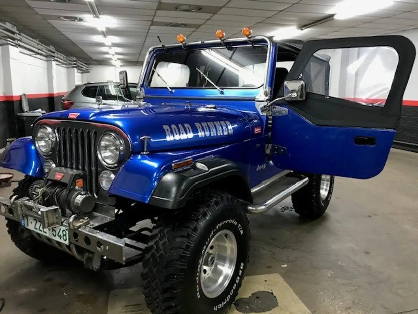 Jeep CJ-7 Niebieski - 2