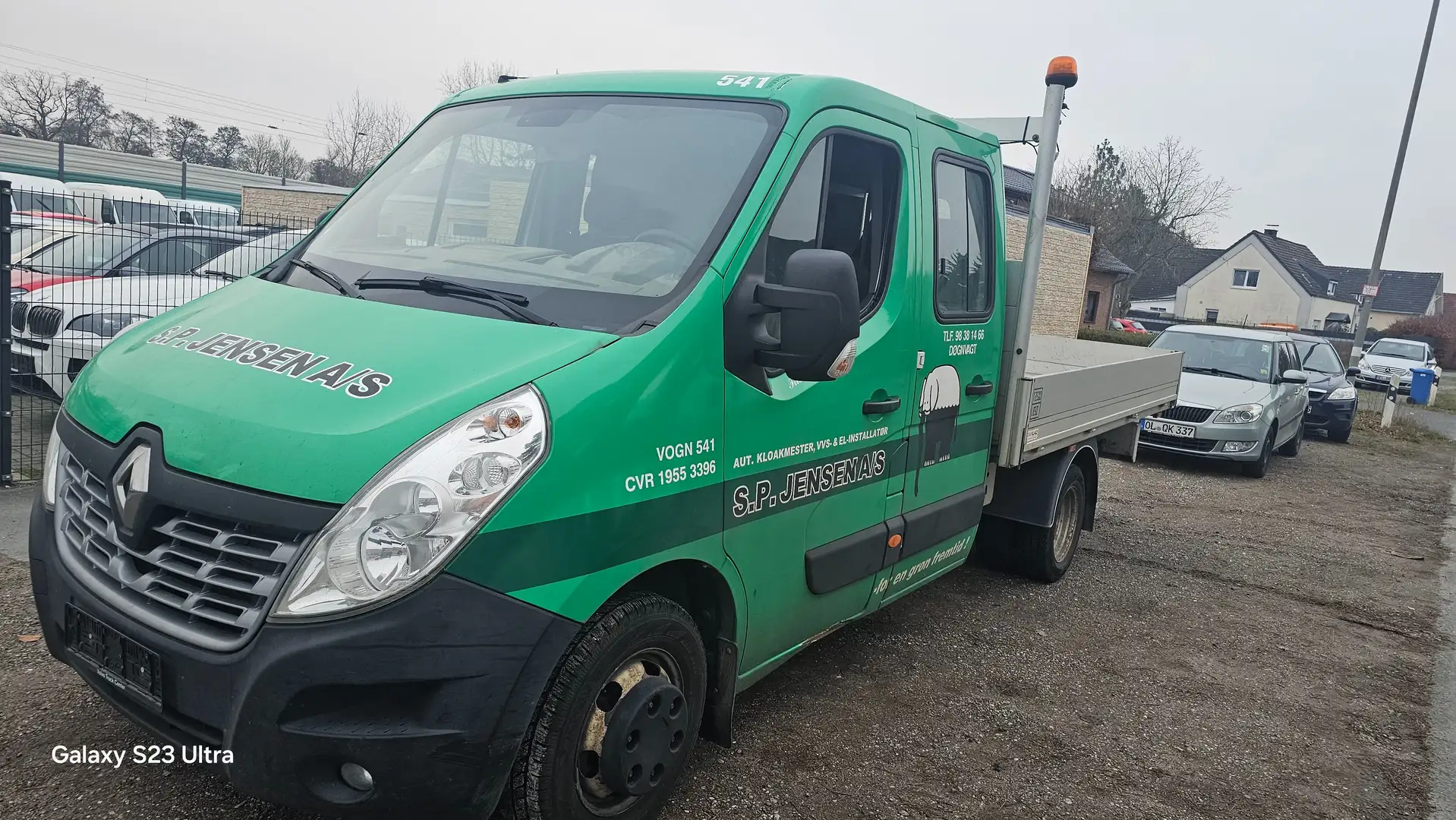 Renault Master 2.3 Pritsche 6 Sitzer TÜV auf Wunsch neu Weiß - 1