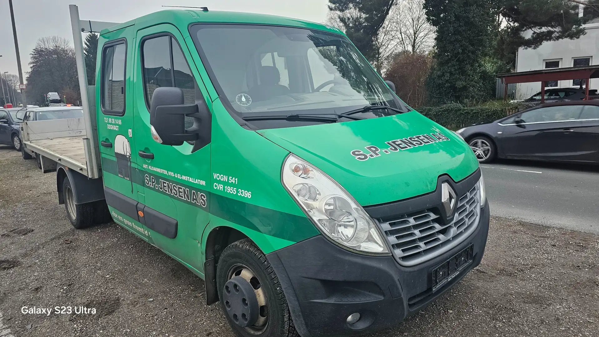 Renault Master 2.3 Pritsche 6 Sitzer TÜV auf Wunsch neu Weiß - 2