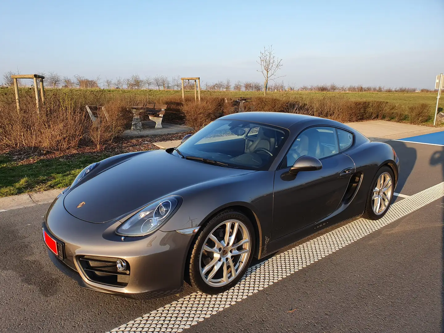 Porsche Cayman 2.7 PDK - PASM - Euro6 Gris - 2