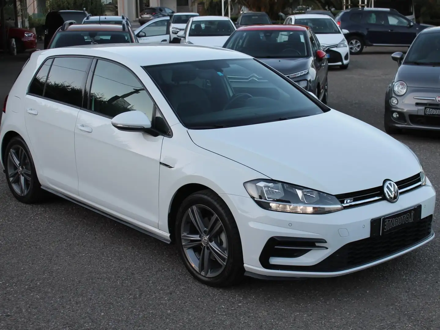 Volkswagen Golf Golf 7.5 1.6 tdi Rline!! 115cv Full Car Play Bianco - 1
