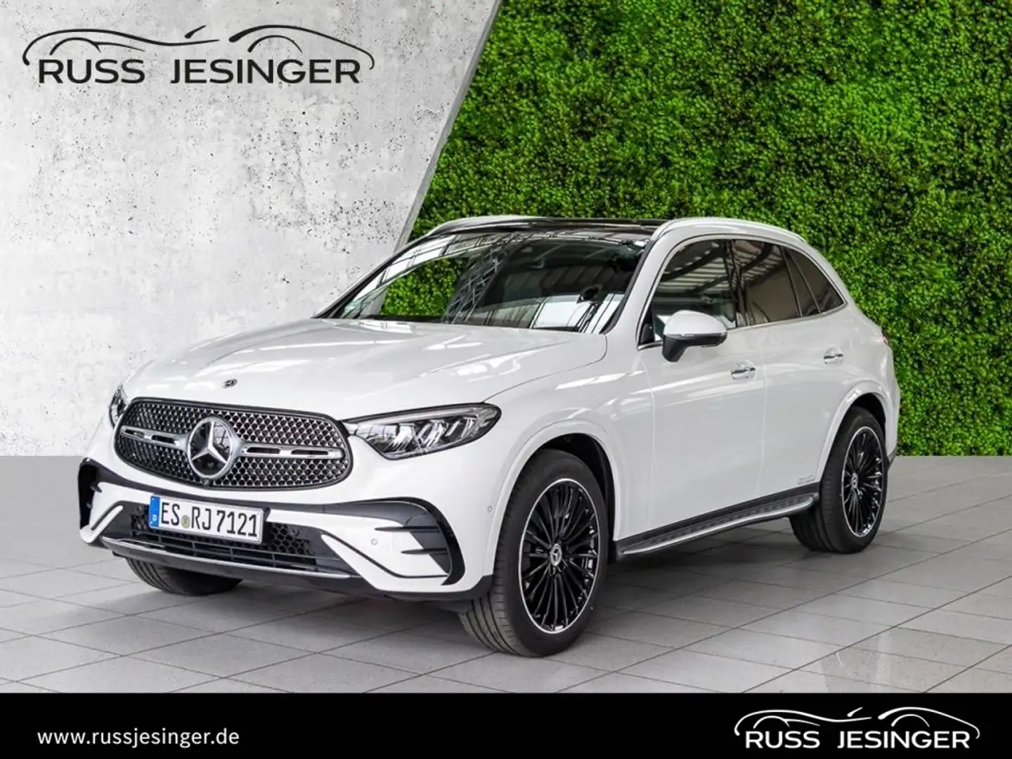 Mercedes-Benz GLC 300 d 4M AMG Line *AHK*Distr*360*KeyGo*Pano* Blanc - 1