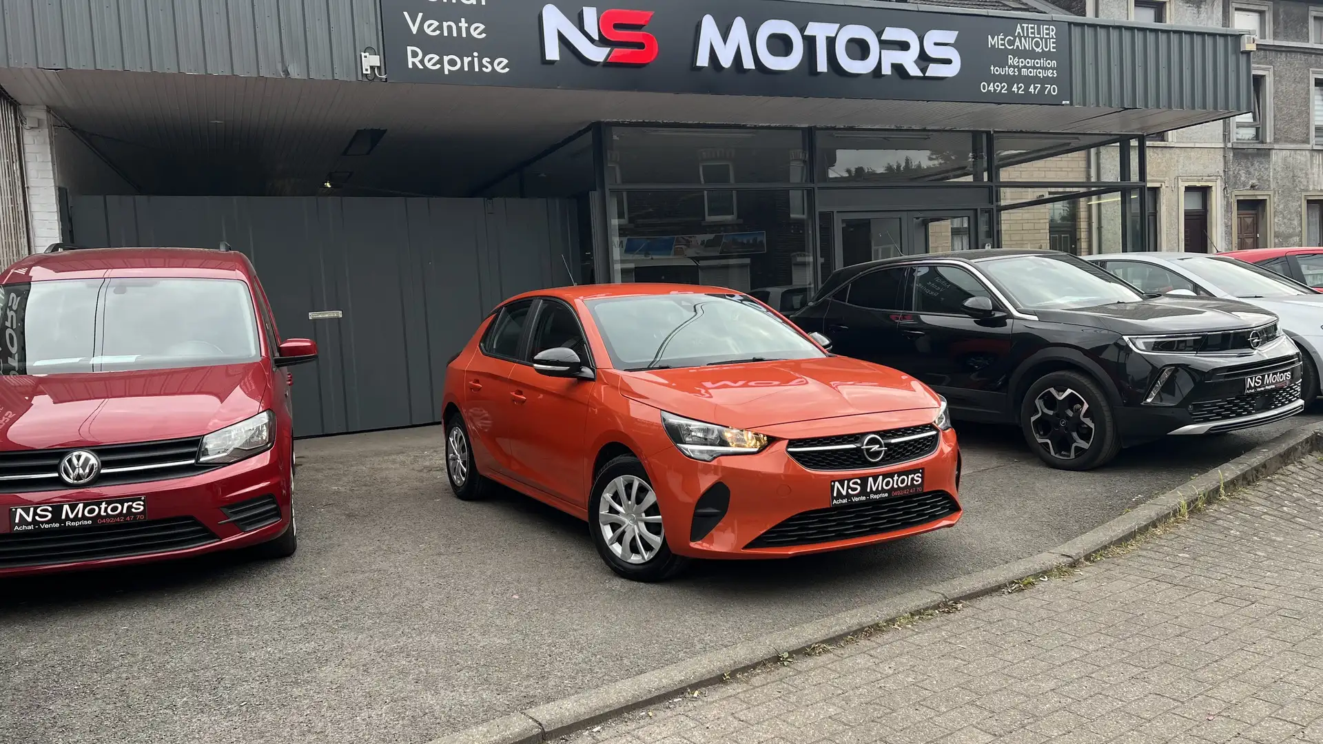 Opel Corsa 1.2i Elegance S/S Oranje - 1