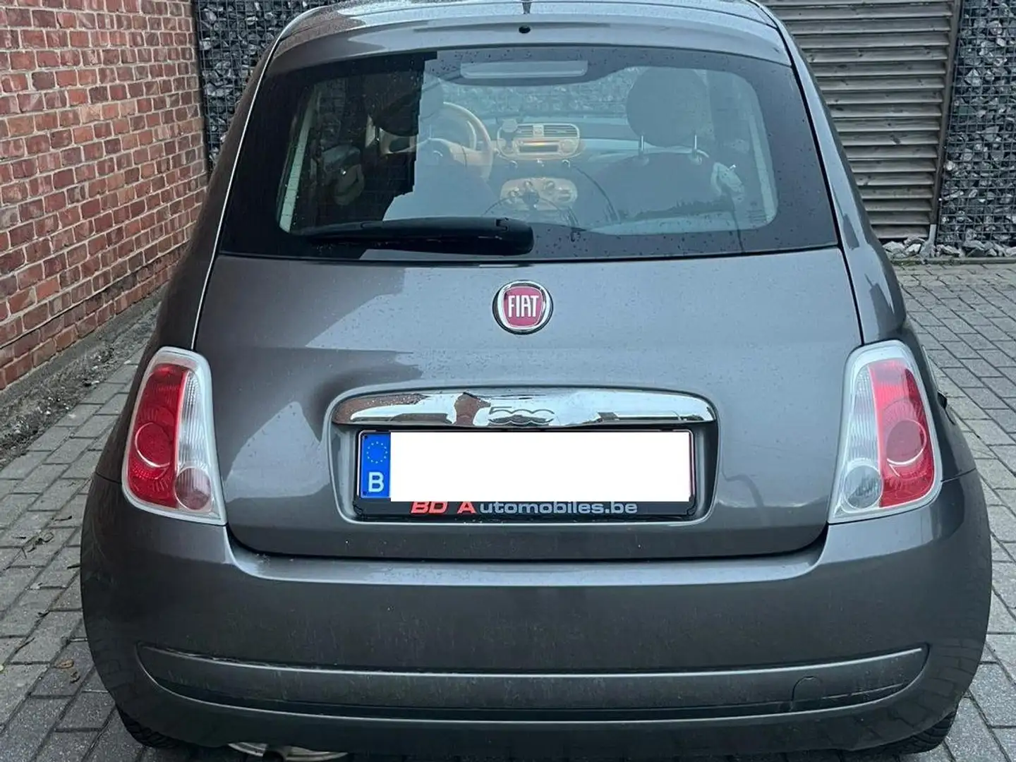 Fiat 500 500 1.2i La petite Robe noire Gris - 2