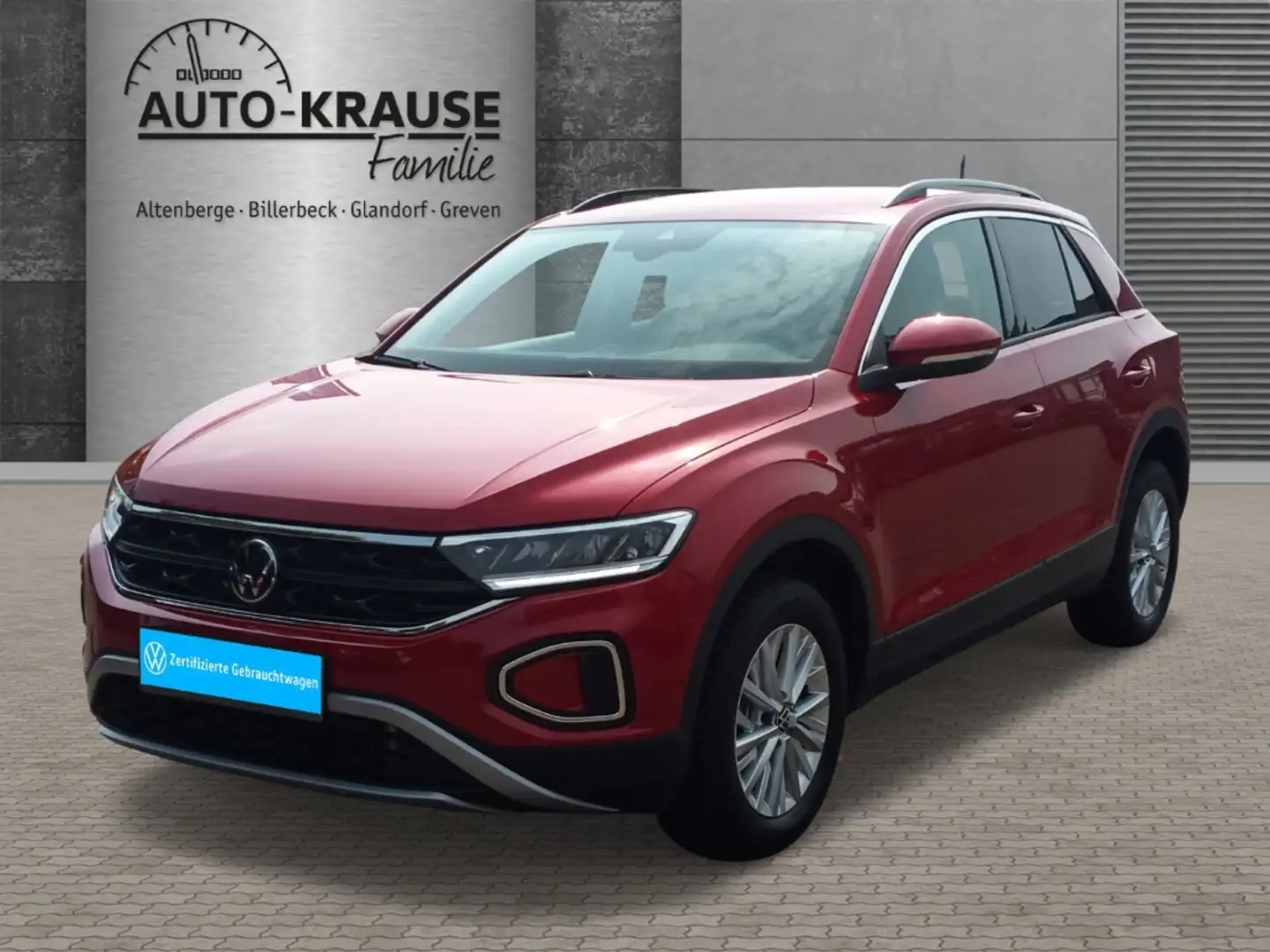 Volkswagen T-Roc 1.5 TSI Life LED Klima Sitzhz Navi digi Cockpit Rood - 1