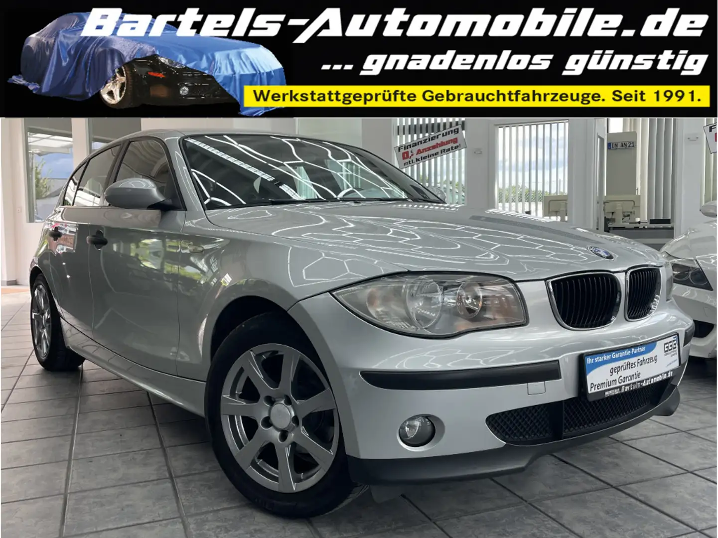BMW 116 i, HU&SERVICE NEU, Klimaaut., 8-Fach Zilver - 1