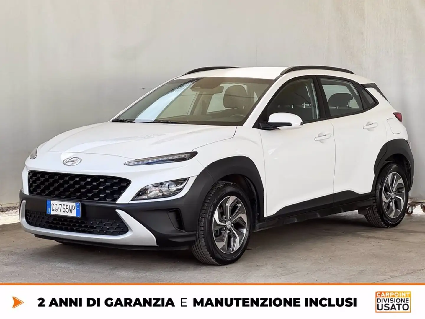 Hyundai KONA 1.6 gdi hev xtech 2wd 141cv dct Blanc - 1
