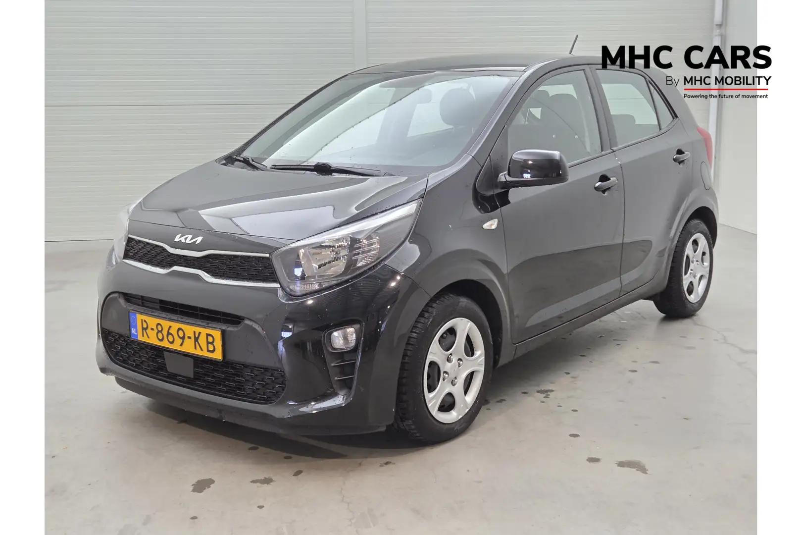 Kia Picanto 1.0 DPi ComfortLine | Cruise | Airco |* Zwart - 1