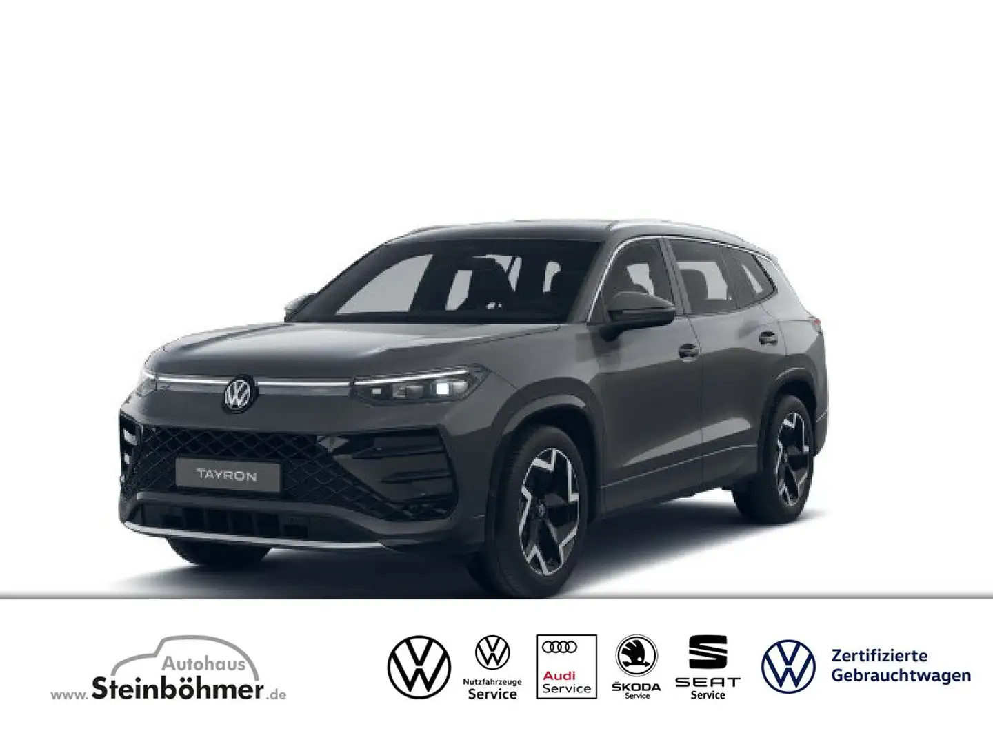 Volkswagen Tayron R-Line 2.0 TDI  4MOTION DSG 193PS Bluetooth Grijs - 1