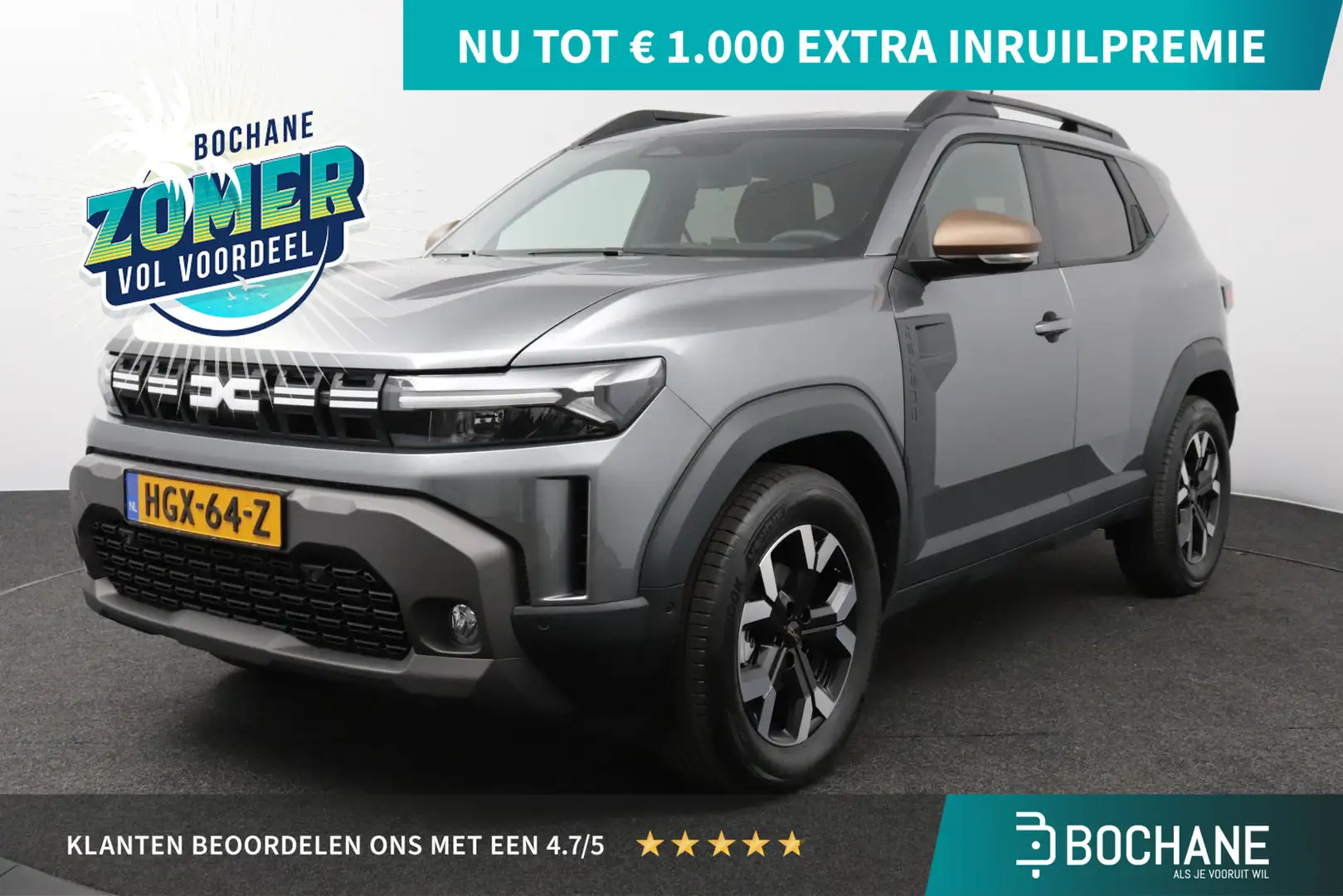 Dacia Duster 1.6 Hybrid 140 Extreme Grigio - 1