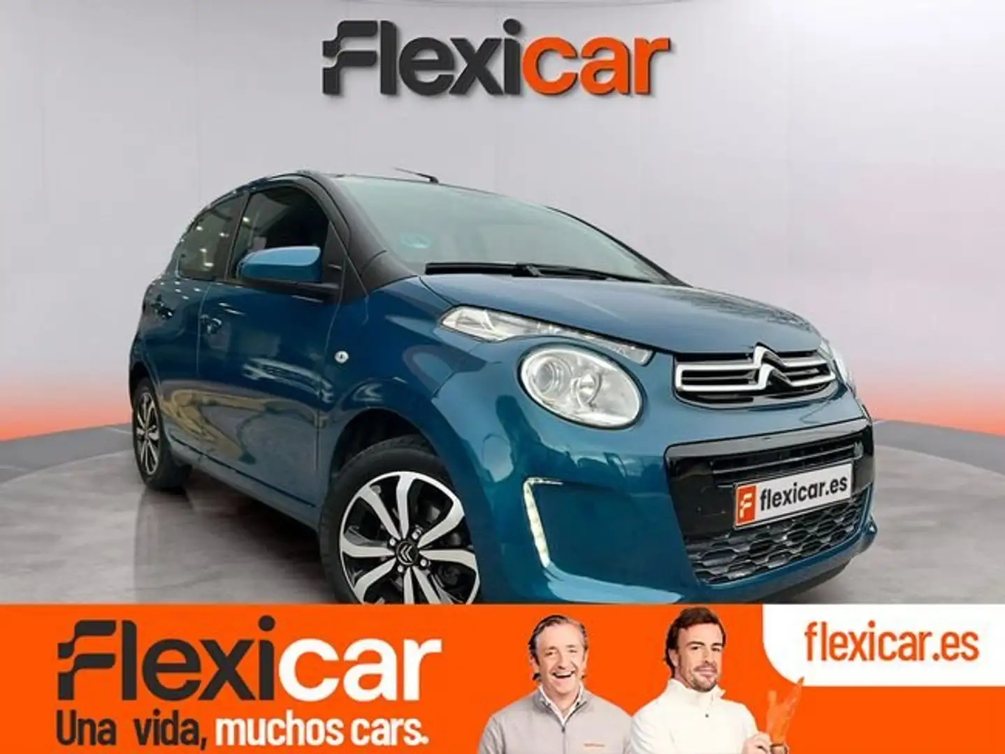 Citroen C1 1.0 VTi Airscape Shine 72 Azul - 1