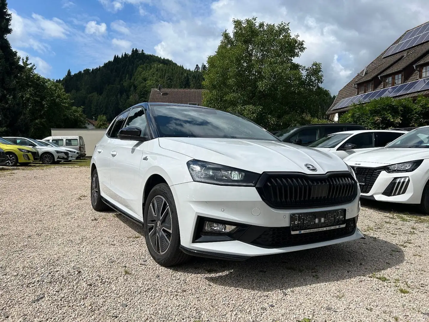Skoda Fabia Monte Carlo,APP,DAB,SHZ,Kamera,PDC,Alu Blanc - 1