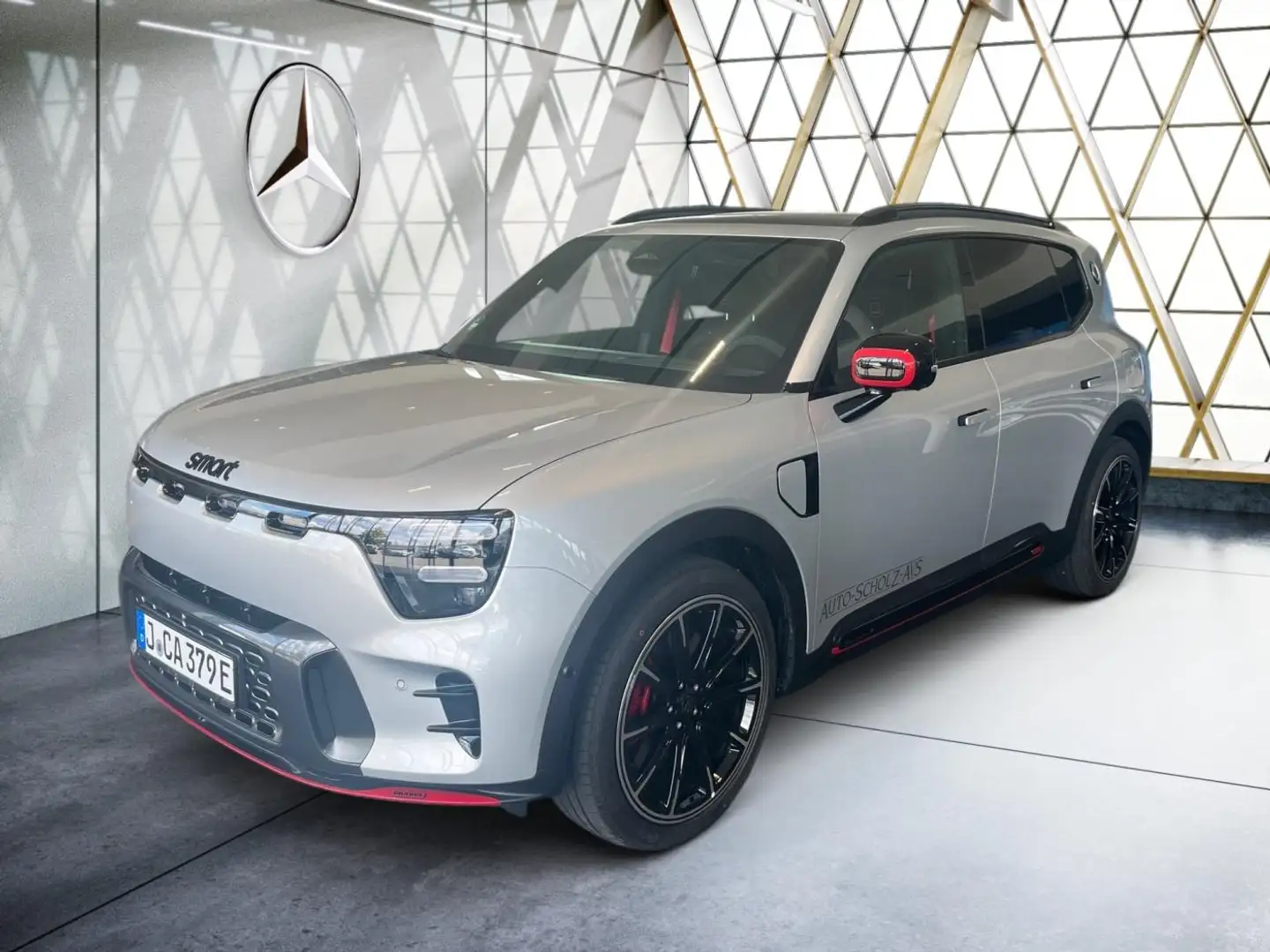 smart #5 BRABUS BRABUS *AHK*Sound*LED*HUD*Pano*Easy-P* Silber - 2