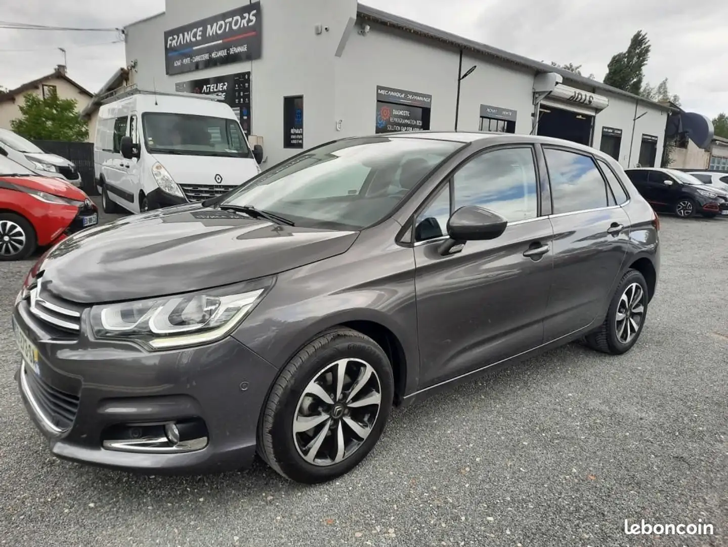 Citroen C4 Citroën Berline SHINE 92750KMS BVA ETAT IRREPROCHA Gris - 1