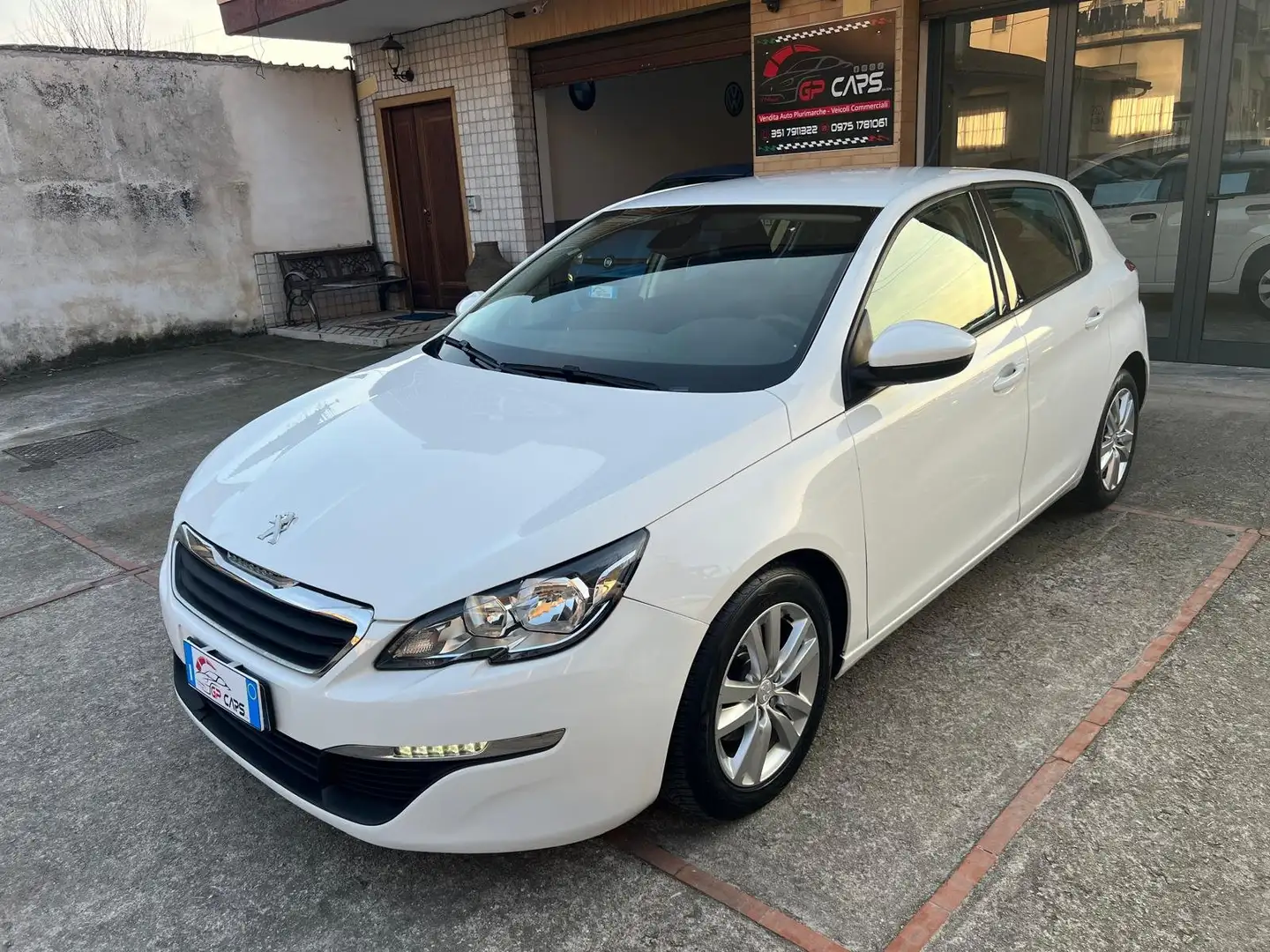Peugeot 308 308 II 2013 5p 1.6 e-hdi 8v Business s Bianco - 2