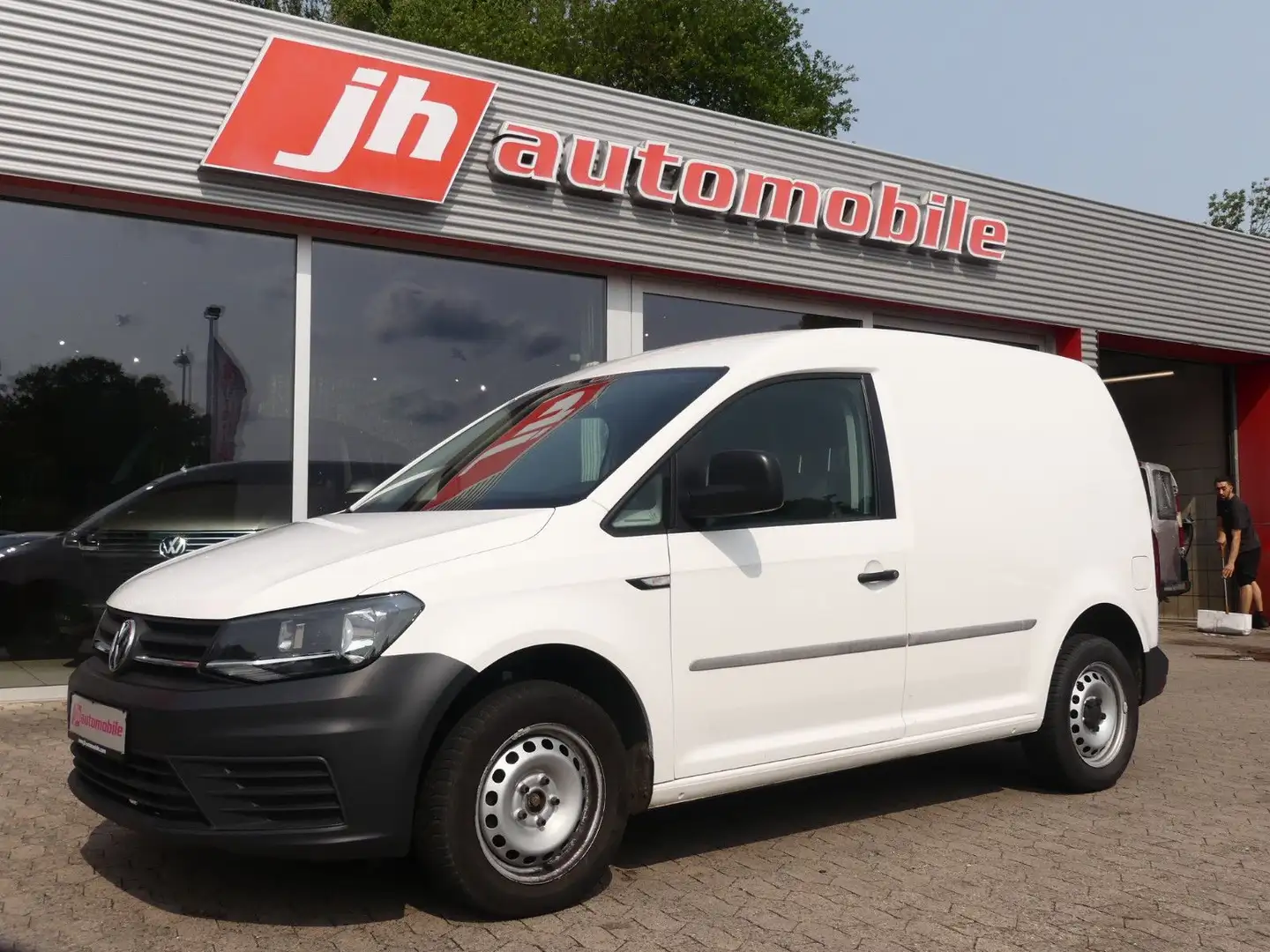 Volkswagen Caddy Nfz Kasten 2.0 TDI Klima*PDC*AHK Weiß - 1