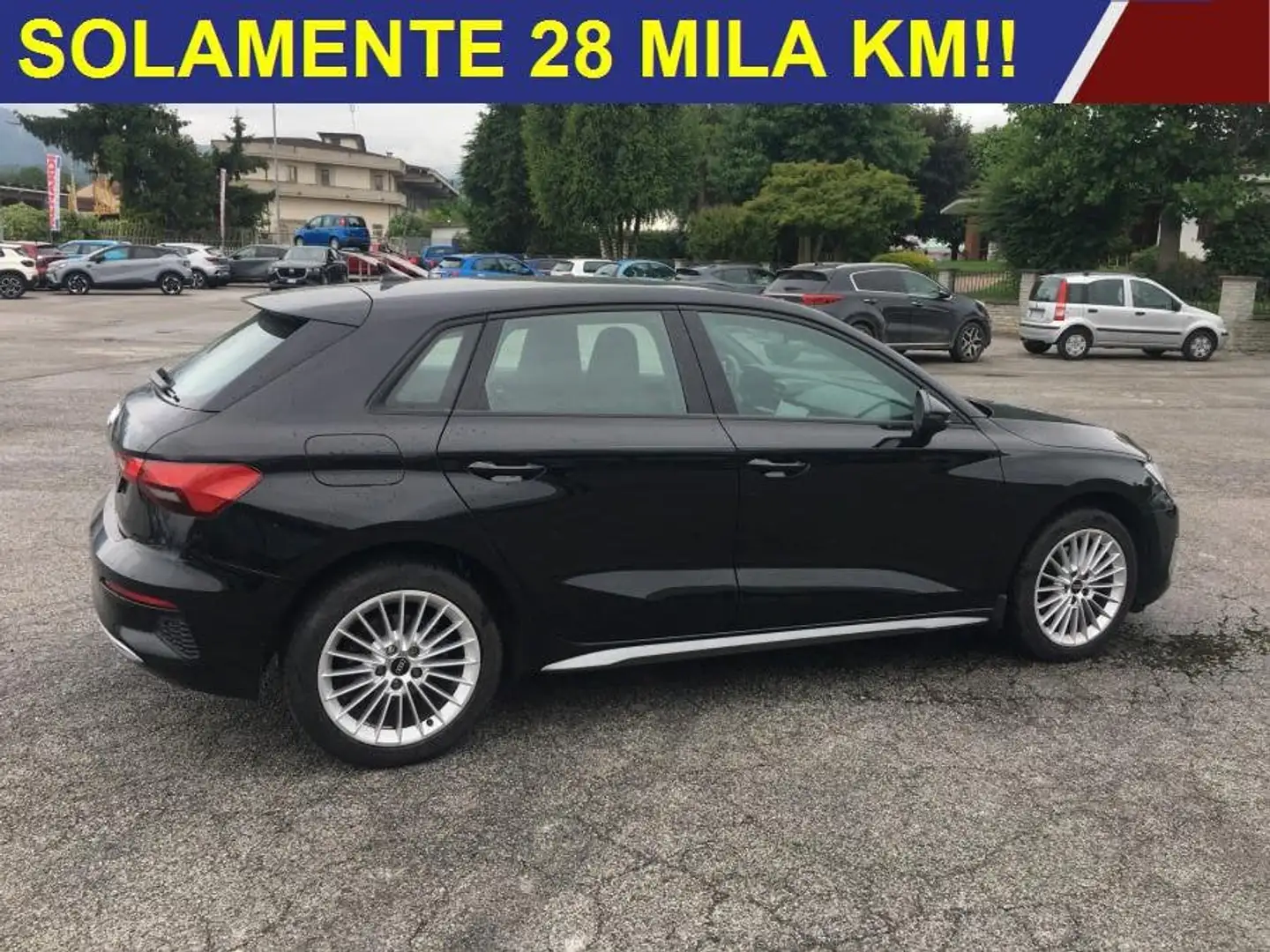 Audi A3 SPB 35 MHEV TFSI S-Tronic Sport Advanced 28 MILA Negro - 2