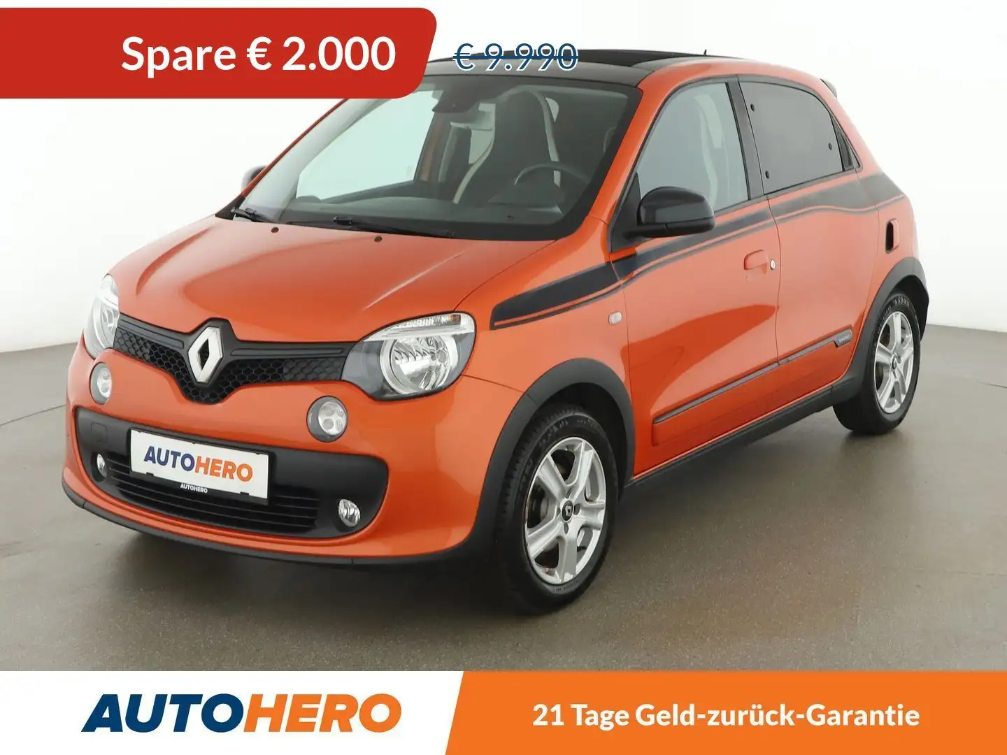 Renault Twingo 0.9 Energy GT *FDACH*TEMPO*NAVI*CAM*SHZ*KLIMAAUT* Orange - 1
