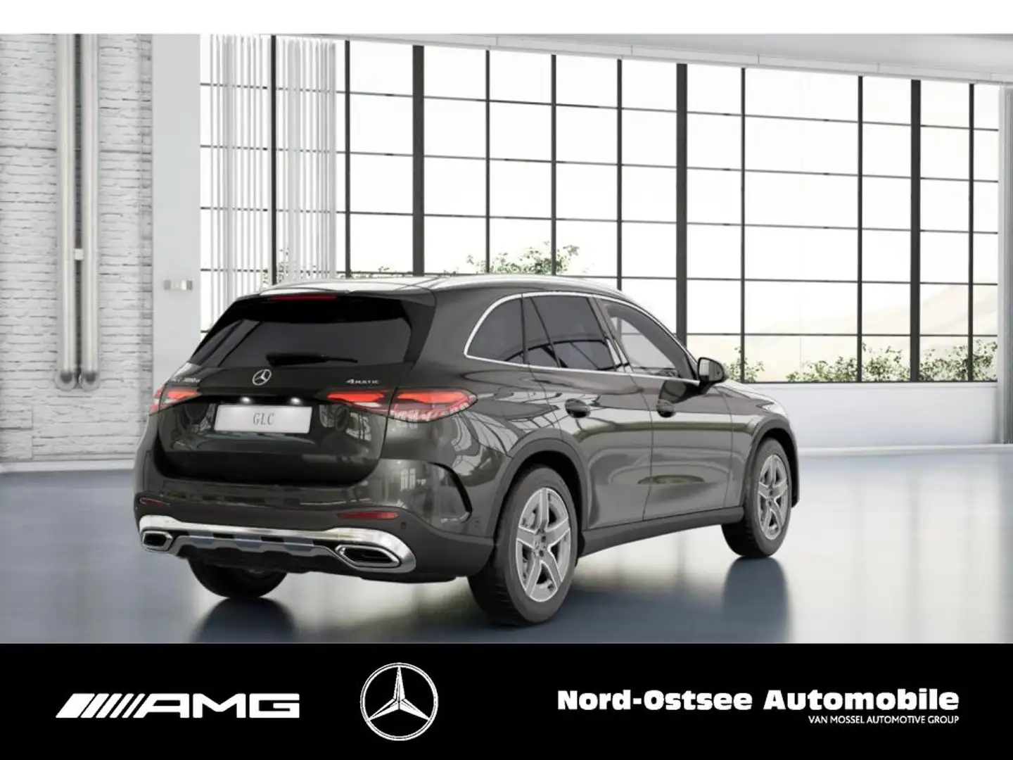 Mercedes-Benz GLC 300 d 4M AMG MBUX SHZ KLIMA Gris - 2