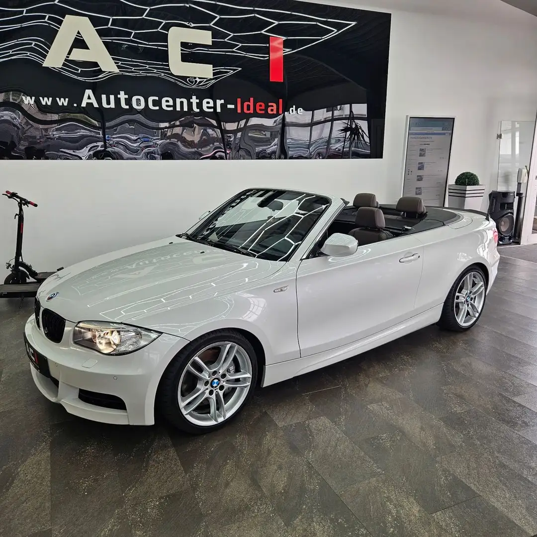 BMW 135 i Cabrio, M-Paket Windschott, Schaltw., Leder Alb - 1