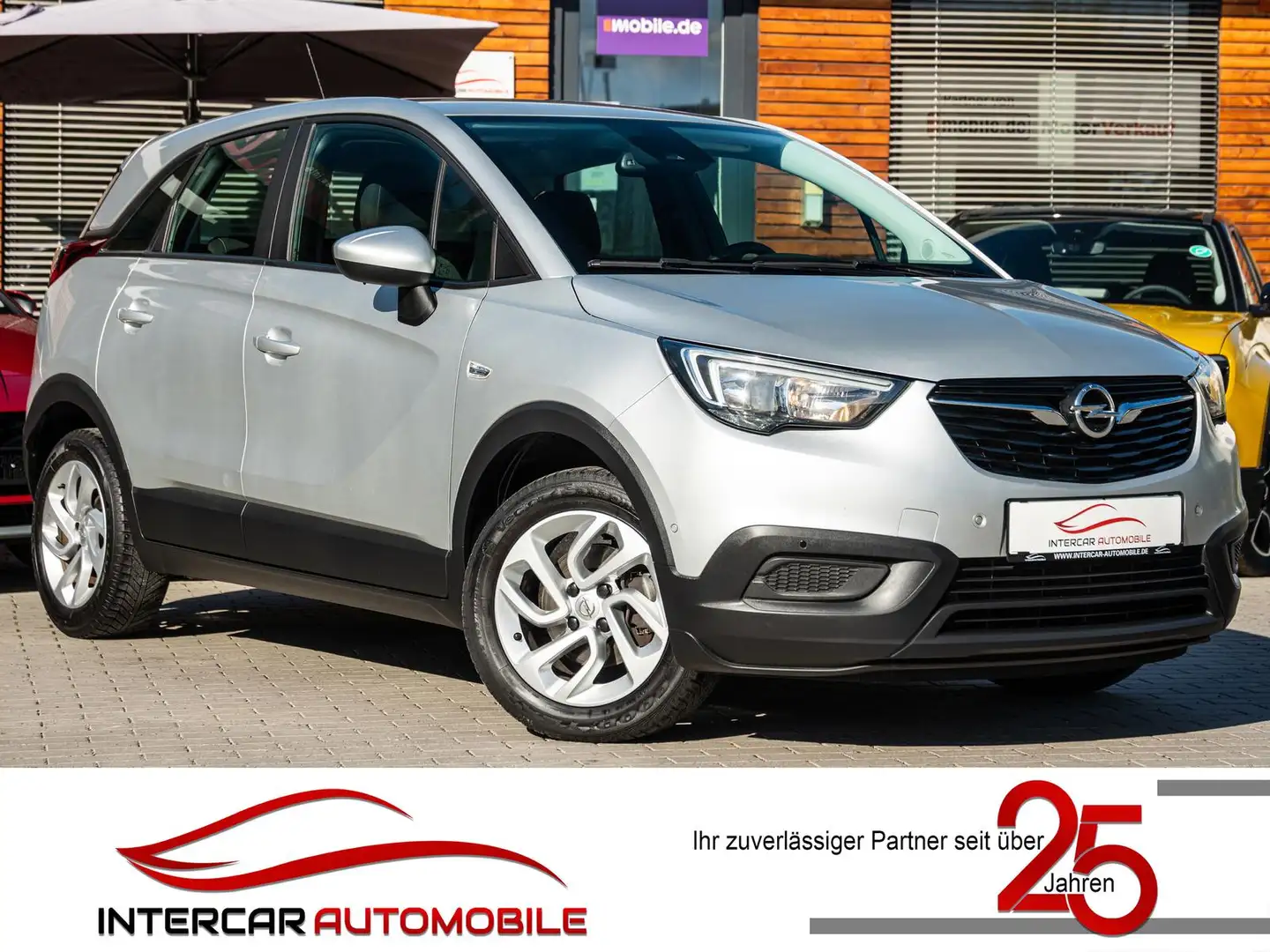 Opel Crossland 1.2 Selection CarPlay|SHZ|PDC Silber - 1