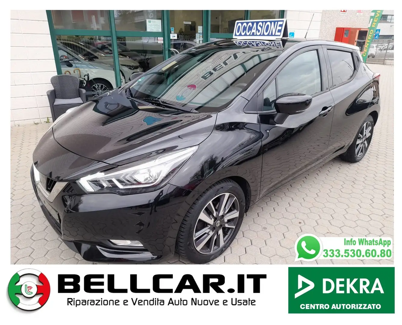 Nissan Micra Micra 0.9 Business + 90cv Nero - 1